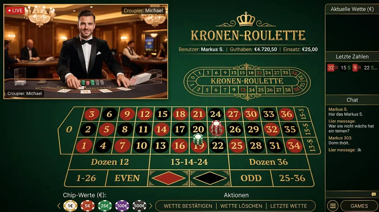 Live-Spiele im Potter Slots